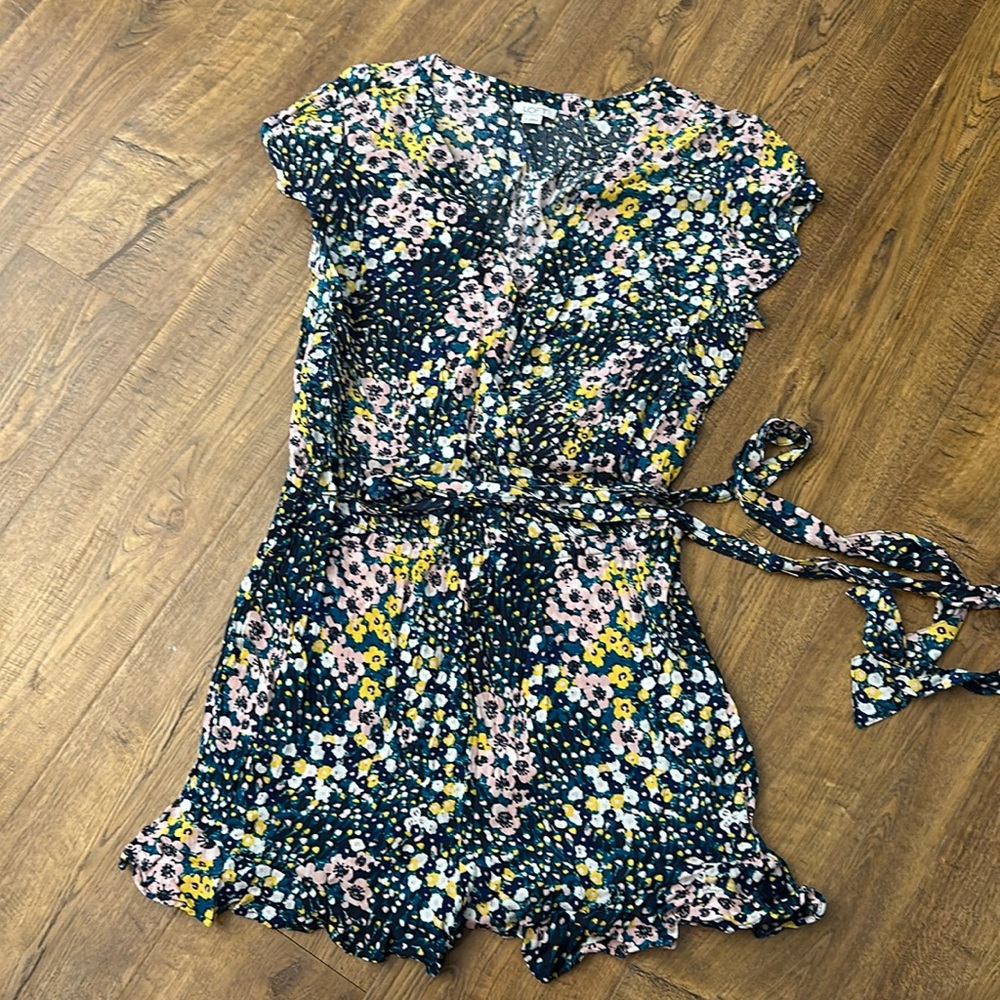 Loft Wrap Romper - image 1